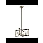 Suspendu Kichler Lente 44253MOK 4-lumières 60W chêne midnight