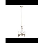 Mini Chandelier Kichler Telan 44286WWW 3-lumières 40W bois blanc délavé