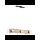 Lustre linéaire Kichler Marquee 44296WWW 6-lumières 75W bois blanc délavé