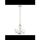 Lustre à 1 étage à LED Kichler Kayva 44353PNLED 9-lumières 22W nickel poli