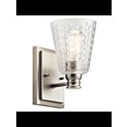 Applique murale Kichler Nadine 45095NI 1-lumière 100W nickel brossé