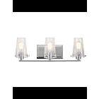 Luminaire de vanité Kichler Alton 45297CH 3-lumières 100W chrome