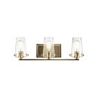 Luminaire de vanité Kichler Alton 45297CPZ 3-lumières 300W Champagne Bronze