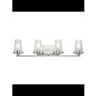 Luminaire de vanité Kichler Alton 45298CH 4-lumières 100W chrome