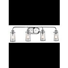 Luminaire de vanité Kichler Braelyn 45460CH 4-lumières 60W chrome