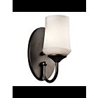Applique murale à LED Kichler Aubrey 45568OZL18 1-lumière 10W vieux bronze