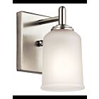Applique murale Kichler Shailene 45572NI 1-lumière 100W nickel brossé