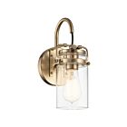 Applique murale Kichler Brinley 45576CPZ 1-lumière 100W Champagne Bronze