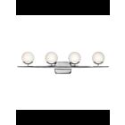 Luminaire de vanité Kichler Jasper 45583CH 4-lumières 50W chrome