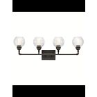 Luminaire de vanité Kichler Niles 45593OZ 4-lumières 100W vieux bronze