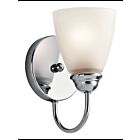 Applique murale Kichler Jolie 45637CH 1-lumière 100W chrome
