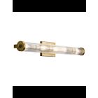 Luminaire de vanité linéaire Kichler Azores 45650NBR 5-lumières 40W laiton naturel