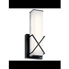 Applique murale à LED Kichler Trinsic 45656MBKLED 1-lumière 34.9W noir mat