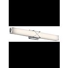 Luminaire de vanité linéaire à LED Kichler Trinsic 45658CHLED 3-lumières 38.5W chrome