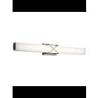 Luminaire de vanité linéaire à LED Kichler Trinsic 45658NILED 3-lumières 104.7W nickel brossé
