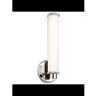 Applique murale à LED Kichler Indeco 45686PNLED 1-lumière 16W nickel poli