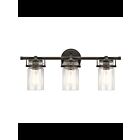 Luminaire de vanité Kichler Brinley 45689OZ 3-lumières 75W vieux bronze