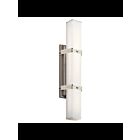 Luminaire de vanité linéaire à LED Kichler Bisou 45707PNLED 1-lumière 24W nickel poli