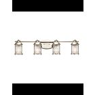 Luminaire de vanité Kichler Ashland 45773PN 4-lumières 100W nickel poli