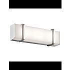 Luminaire de vanité linéaire à LED Kichler Impello 45801CHLED 1-lumière 20W chrome
