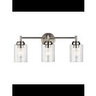Luminaire de vanité Kichler Winslow 45886NI 3-lumières 75W nickel brossé