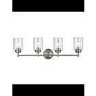 Luminaire de vanité Kichler Winslow 45887NI 4-lumières 75W nickel brossé