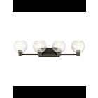 Luminaire de vanité Kichler Harmony 45895OZ 4-lumières 75W vieux bronze