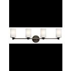 Luminaire de vanité Kichler Joelson 45924OZ 4-lumières 100W vieux bronze