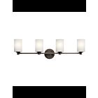 Luminaire de vanité à LED Kichler Joelson 45924OZL18 4-lumières 10W vieux bronze