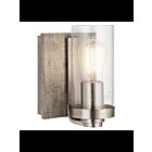 Applique murale Kichler Dalwood 45926CLP 1-lumière 75W étain classique