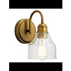 Applique murale Kichler Avery 45971NBR 1-lumière 75W laiton naturel