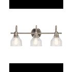 Luminaire de vanité Kichler Avery 45973NI 3-lumières 75W nickel brossé