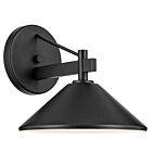Kichler 49060BK Ripley 1-Lumière 60W Noir Applique murale extérieur