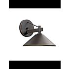Lanterne murale extérieur Kichler Ripley 49060OZ 1-lumière 40W vieux bronze