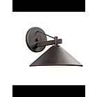 Lanterne murale extérieur Kichler Ripley 49061OZ 1-lumière 40W vieux bronze