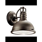 Lanterne murale extérieur Kichler Hatteras 49065OZ 1-lumière 75W vieux bronze
