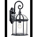 Lanterne murale extérieur Kichler Barrie 49186BK 1-lumière 100W noir