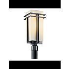 Monture pour poteau extérieur Kichler Tremillo 49207BK 1-lumière 150W noir