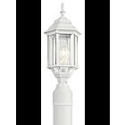 Lampe sur poteau extérieur Kichler Chesapeake 49256WH 1-lumière 100W blanc