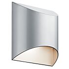 Lanterne murale extérieur à LED Kichler Wesley 49278PLLED 1-lumière 8W platine