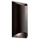 Lanterne murale extérieur à LED Kichler Wesley 49279AZTLED 2-lumières 16W bronze architectural texturé