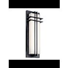Lanterne murale extérieur à LED Kichler Manhattan 49298BKTLED 2-lumières 20.5W noir texturé