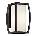 Lanterne murale extérieur Kichler Bowen 49338AZ 1-lumière 150W bronze architectural