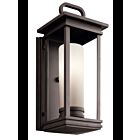 Lanterne murale extérieur Kichler South Hope 49475RZ 1-lumière 60W bronze huilé