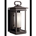 Lanterne murale extérieur Kichler South Hope 49476RZ 1-lumière 100W bronze huilé