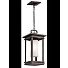 Suspendu extérieur Kichler South Hope 49493RZ 1-lumière 100W bronze huilé