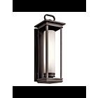 Lanterne murale extérieur Kichler South Hope 49499RZ 2-lumières 60W bronze huilé