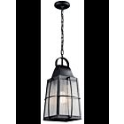 Suspendu extérieur Kichler Tolerand 49556BKT 1-lumière 150W noir texturé