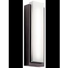 Lanterne murale extérieur à LED Kichler Dahlia 49558AZLED 2-lumières 60W bronze architectural