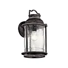 Lanterne murale extérieur Kichler Ashland 49571WZC 1-lumière 150W zinc patiné